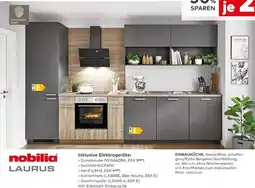 porta Nobilia einbauküche senso/riva Angebot