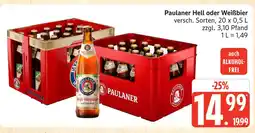 Marktkauf Paulaner hell Angebot
