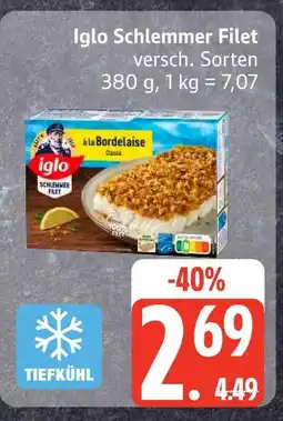 Edeka Iglo schlemmer filet Angebot