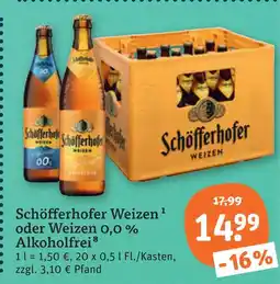 tegut Schöfferhofer weizen Angebot