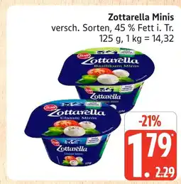 Marktkauf Zottarella basilikum minis Angebot