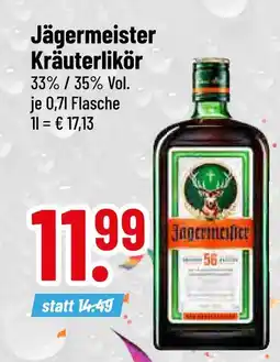 trinkgut Jägermeister kräuterlikör Angebot