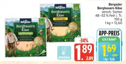 Marktkauf Bergader bergbauern käse mild-nussig Angebot