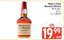 Marktkauf Maker's mark bourbon whisky Angebot