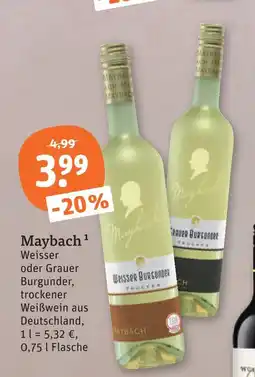 tegut Maybach weisser burgunder Angebot