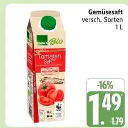 Marktkauf Edeka bio tomatensaft Angebot
