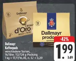 Edeka Dallmayr crema d'oro mild + fein Angebot