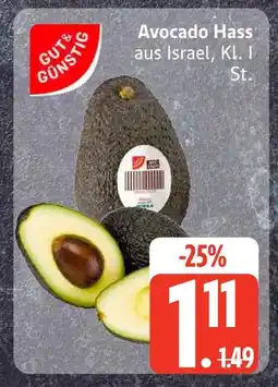 Edeka Gut & günstig avocado hass Angebot