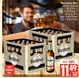 Marktkauf Warsteiner bier Angebot
