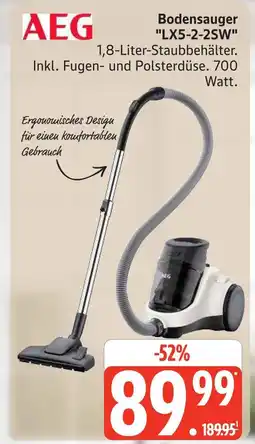 Marktkauf Aeg bodensauger lx5-2-2sw Angebot