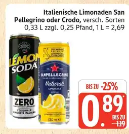 Marktkauf San pellegrino natural limonata Angebot
