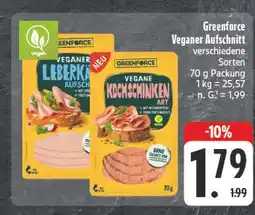 E-Center Greenforce vegane kochschinken art Angebot