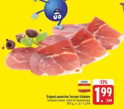 Edeka Original spanischer serrano-schinken Angebot