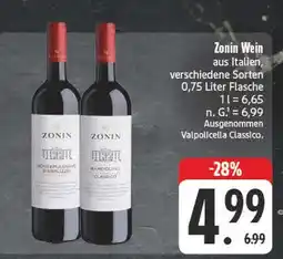 Edeka Zonin wein Angebot