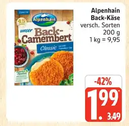 Marktkauf Alpenhain back-käse Angebot