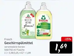 KONSUM Frosch geschirrspülmittel Angebot