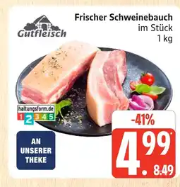 Marktkauf Gutfleisch frischer schweinebauch Angebot