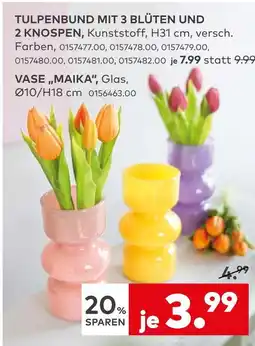 porta Tulpenbund mit 3 blüten und 2 knospen Angebot