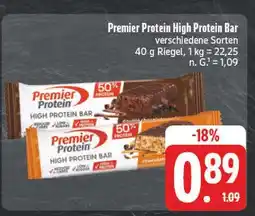 Edeka Premier protein high protein bar Angebot