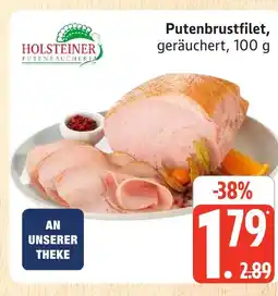 Marktkauf Holsteiner putenräucherei putenbrustfilet, geräuchert Angebot