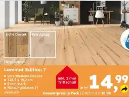 Globus Baumarkt Laminat edition 7 Angebot