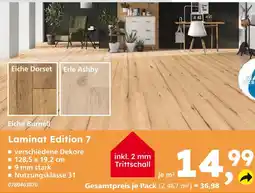 Globus Baumarkt Laminat edition 7 Angebot