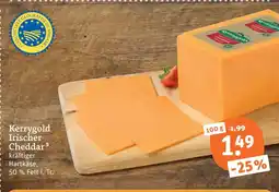 tegut Kerrygold irischer cheddar Angebot