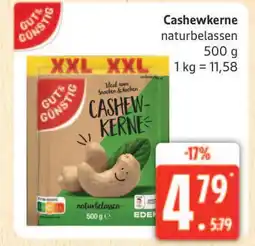 Marktkauf Gut & günstig cashewkerne Angebot