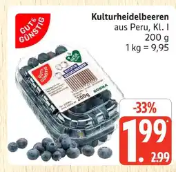 Marktkauf Gut & günstig kulturheidelbeeren Angebot