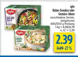 diska Iglo rahm-gemüse Angebot
