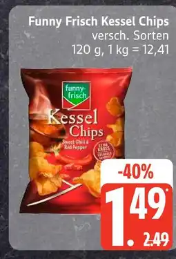 Edeka Funny frisch kessel chips Angebot