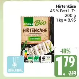 Marktkauf Edeka bio hirtenkäse Angebot