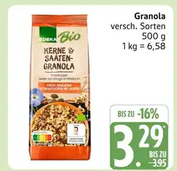 Marktkauf Edeka bio kerne & saaten-granola Angebot