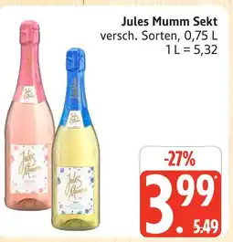 Marktkauf Jules mumm sekt Angebot