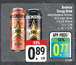 E-Center Rockstar energy drink Angebot