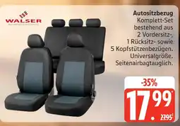 Marktkauf Walser autositzbezug komplett-set Angebot