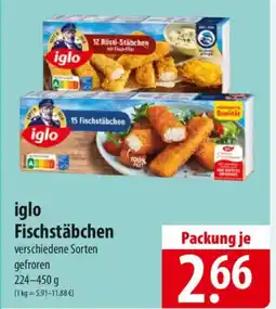 Famila Nord Ost iglo Fischstäbchen Angebot