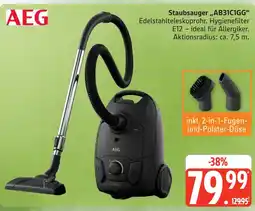 Marktkauf Aeg staubsauger ab31c1gg Angebot