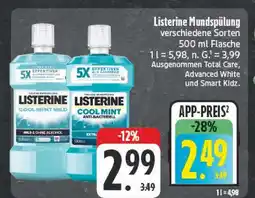 E-Center Listerine cool mint mild Angebot
