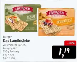 KONSUM Burger das landknäcke Angebot