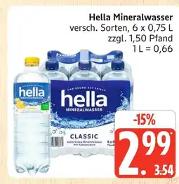 Marktkauf Hella mineralwasser Angebot