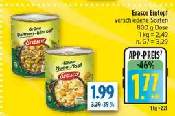 diska Erasco grüne bohnen-eintopf Angebot