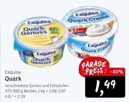 KONSUM Exquisa quark Angebot