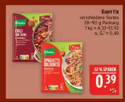 Marktkauf Knorr chili con carne Angebot