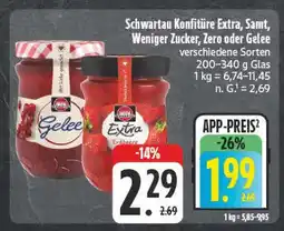 E-Center Schwartau konfitüre extra Angebot