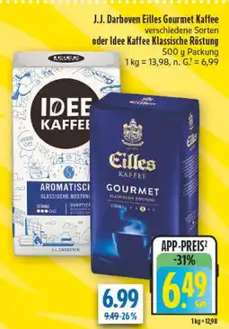 diska J.j. darboven eilles gourmet kaffee Angebot
