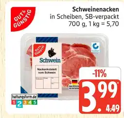 Marktkauf Gut & günstig schweinenacken Angebot