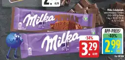 Edeka Milka schokolade Angebot