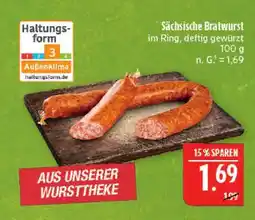 Marktkauf Sächsische bratwurst Angebot