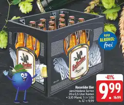 Edeka Hasseröder bier Angebot